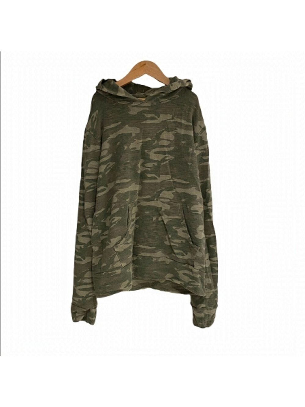 MONROW camo hoodie